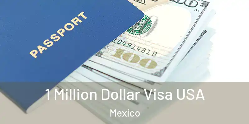  1 Million Dollar Visa USA Mexico